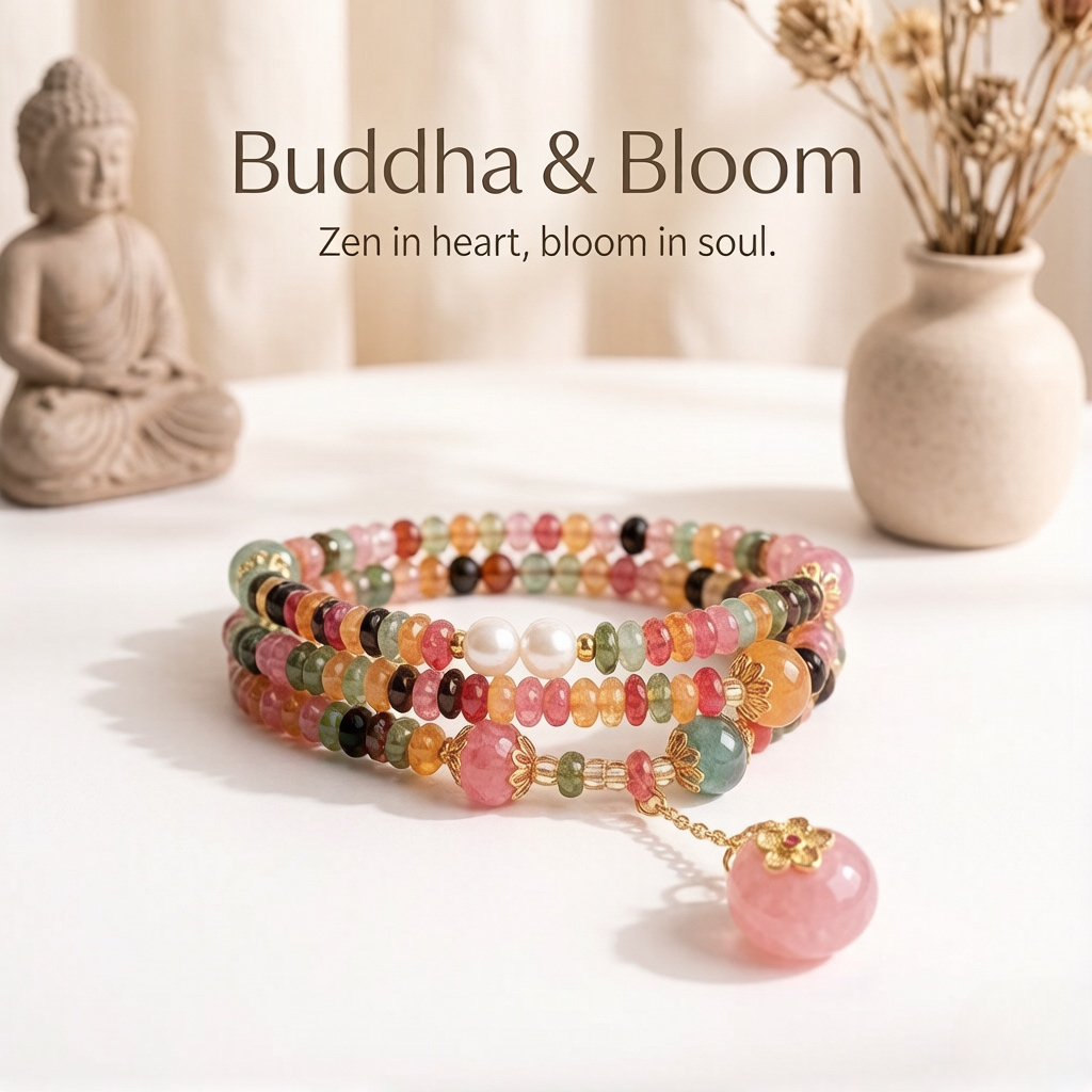 Natural Rainbow Tourmaline Abacus Bead Peace Buckle Stackable Bracelet
Layered rainbow tourmaline abacus bead peace buckle women wrist bracelet
Wealth protection energy balancing natural stone daily fashion accessory
Elegant auspicious layered gem bracelet gift and personal collection