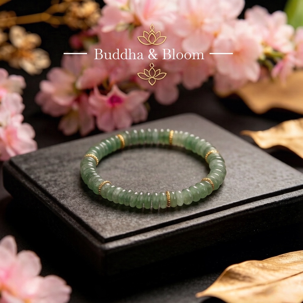 Natural Aventurine Abacus Bead New Chinese Style Bracelet
Unique abacus bead natural aventurine vintage women wrist bracelet
Wealth luck oriental jade hand accessory for daily outfit matching
Elegant wisdom blessing aventurine jewelry gift for ladies