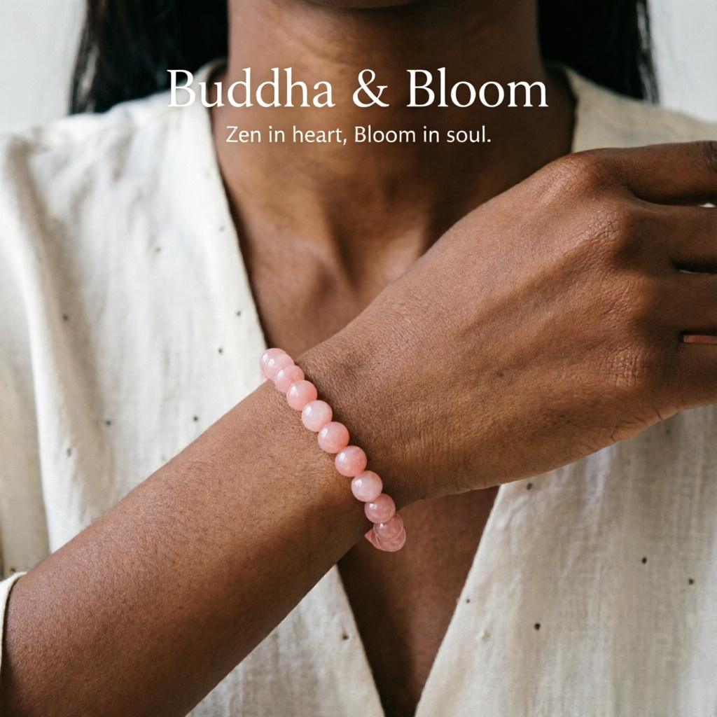 Natural Rose Quartz Minimalist Pink Crystal Jewelry for Love and Charm
Detail Image Alt Texts
Minimalist natural pink rose quartz women daily wrist jewelry
Love charm mood soothing crystal accessory for everyday outfit
Elegant soft pink gem jewelry for gifting and personal collection