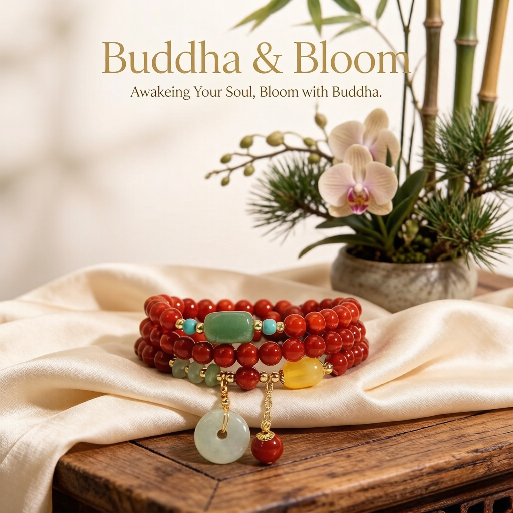 Natural Red Agate Jade Peace Buckle Pendant Multi-layer Bracelet
Retro multi-layer red agate jade peace buckle women wrist bracelet
Wealth protection auspicious natural stone accessory for daily outfit
Classic blessing gem bracelet gift and personal collection