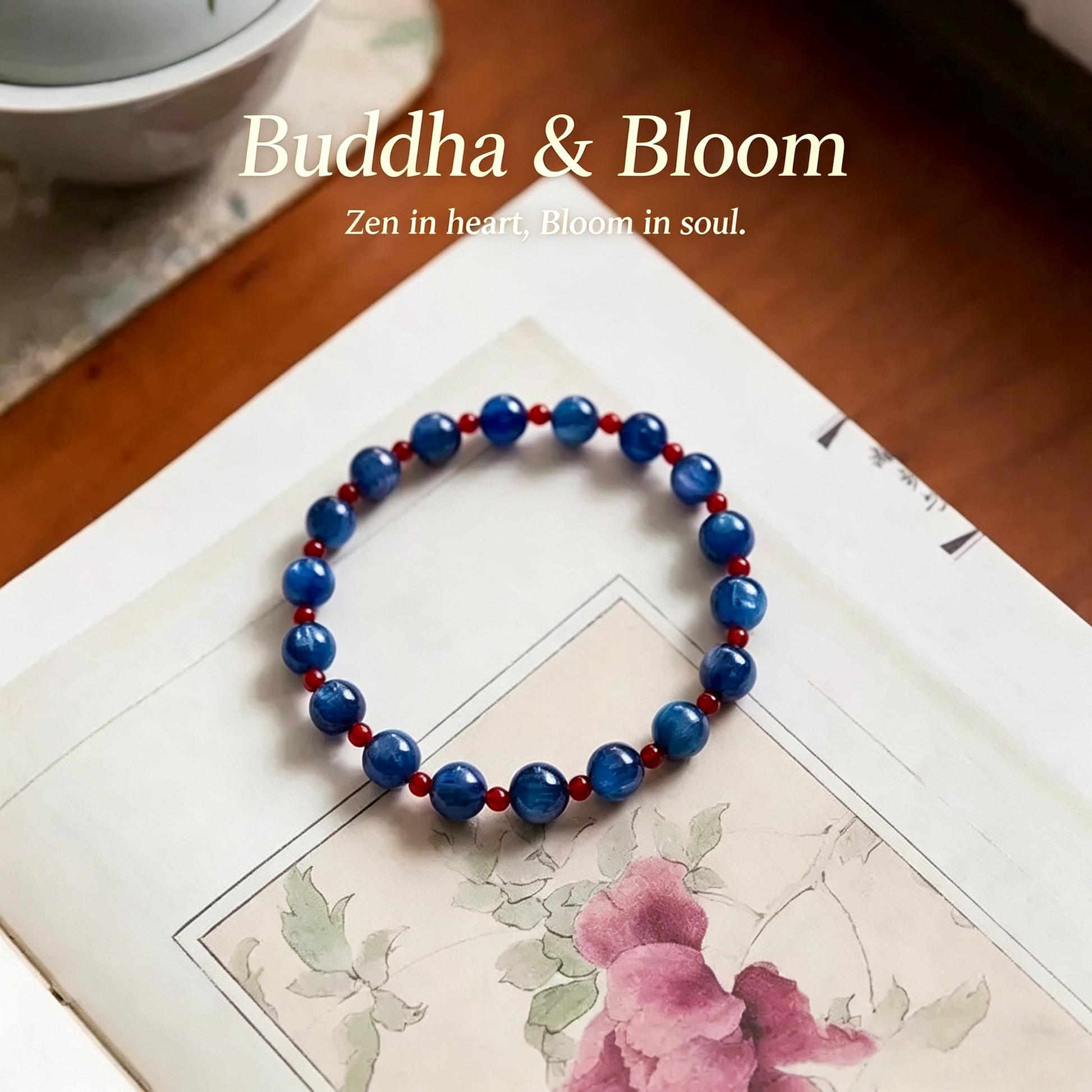 New Chinese Style Contrast Color Blue Gem Crystal & Red Agate Bracelet for Fortune and Balance
Detail Image Alt Texts
Trendy new Chinese blue red contrast color gem women wrist bracelet
Vitality luck energy balancing natural stone accessory for daily styling
Classic oriental color matching gem bracelet for collection and gifts

