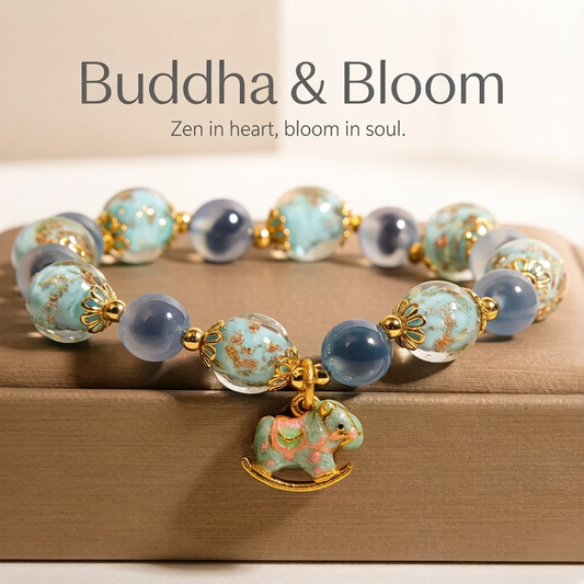 Natural Blue Sweetheart Agate Luminous Glass Crystal Bracelet
Sweetheart agate luminous crystal casual women daily wrist bracelet
Natural blue gem healing lucky hand ornament for outfit matching
Glow-in-dark glass crystal delicate blessing jewelry gift for ladies