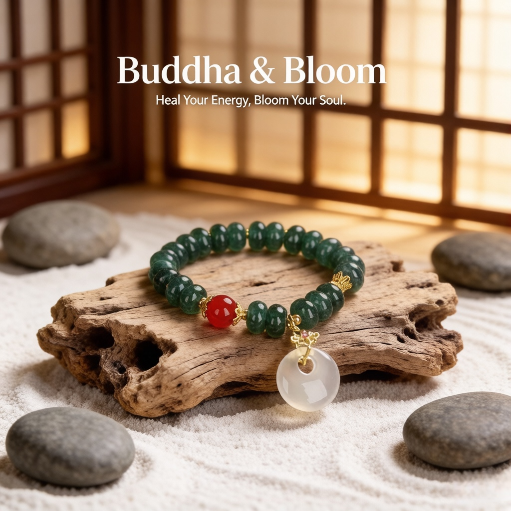 New Chinese Style Natural Stone Blue Water Jade Peace Buckle Bracelet for Peace and Fortune
Retro new Chinese blue water jade peace buckle women daily wrist bracelet
Protective calming natural stone accessory for oriental outfit matching
Elegant peace blessing gem jewelry gift for ladies and collection