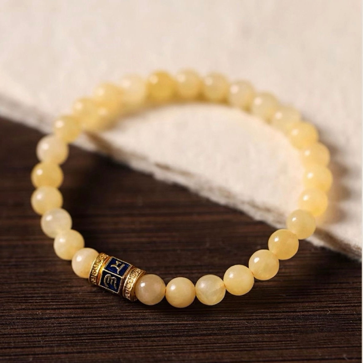 New Chinese Style Stackable Natural Cream Jade Six-Syllable Mantra Bead Bracelet for Wealth and Luck
Detail Image Alt Texts
Elegant new Chinese stackable cream jade mantra women wrist bracelet
Wealth luck protective natural jade accessory for daily layered outfit
Traditional oriental blessing bead bracelet for collection and heartfelt gifts