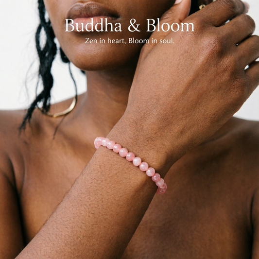 Natural Rose Quartz Minimalist Pink Crystal Jewelry for Love and Charm
Detail Image Alt Texts
Minimalist natural pink rose quartz women daily wrist jewelry
Love charm mood soothing crystal accessory for everyday outfit
Elegant soft pink gem jewelry for gifting and personal collection